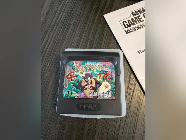 GAME GEAR  3 jeux taz etc thumbnail 3