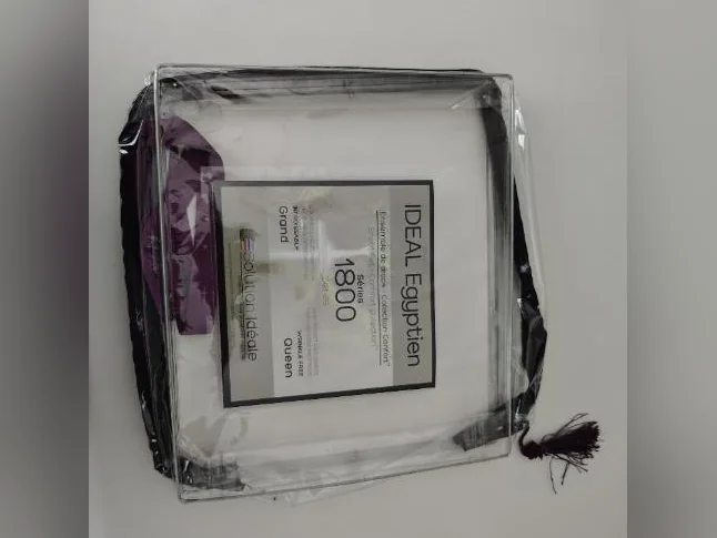 Ensemble de draps grand lit (Queen) en microfibre soyeux