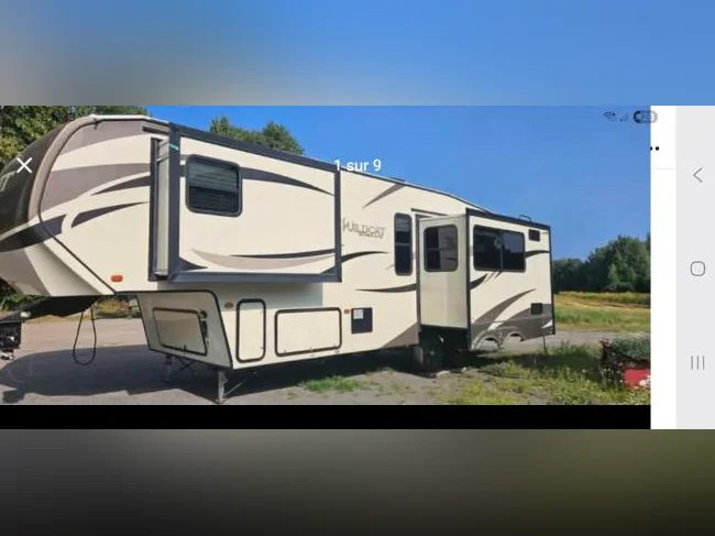 Roulotte a selette 2019 wildcat by forest river