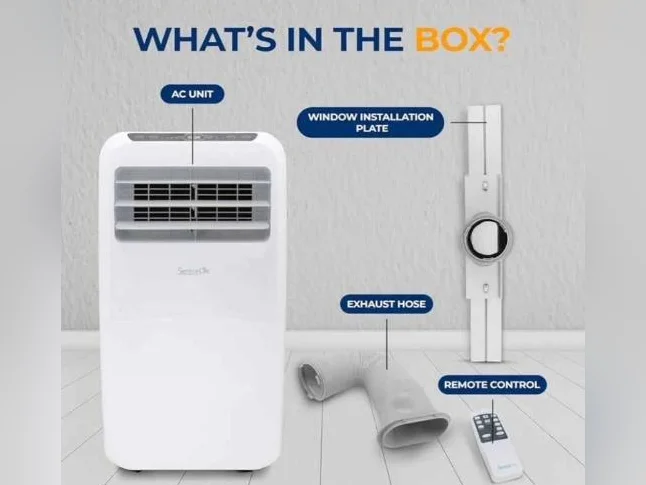📣 Climatiseur portable SereneLife 12000 BTU neuf ❄️