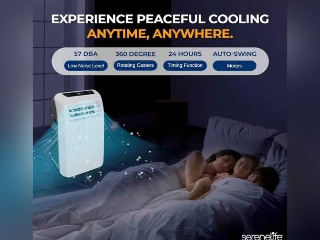 📣 Climatiseur portable SereneLife 12000 BTU neuf ❄️ thumbnail 2