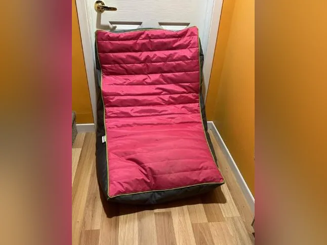 Gros pouffe poire excellent état thumbnail 2